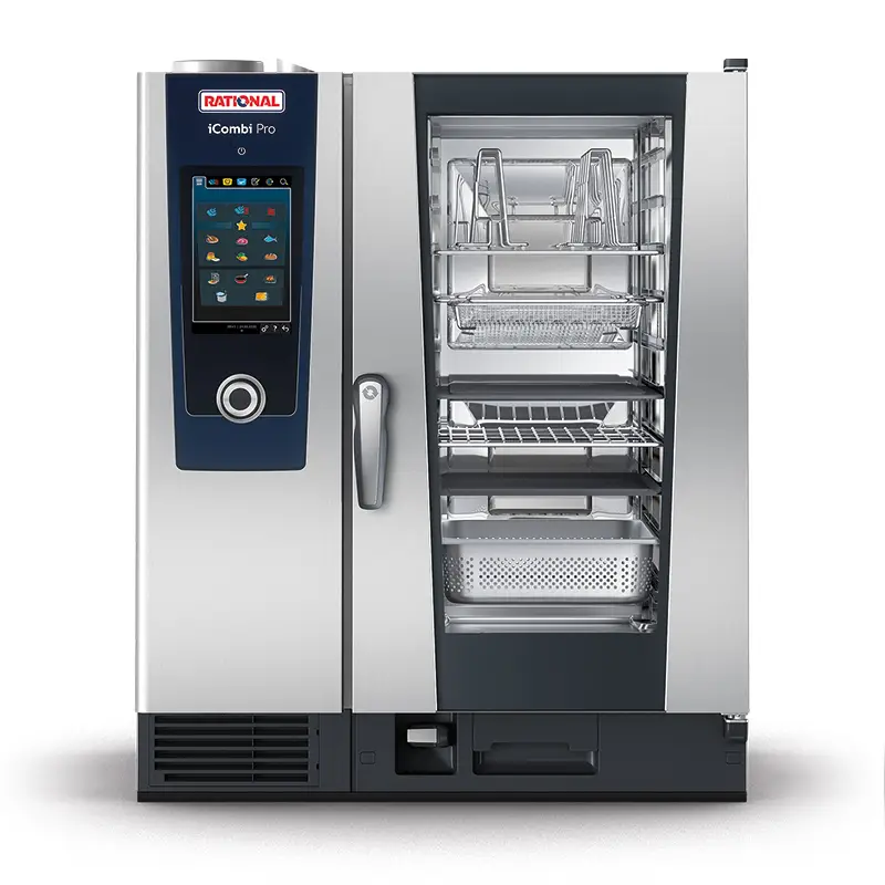 Beperkte Voorraad RATIONAL iCombi Pro | Elektrisch | 10 Niveaus 1/1 GN | 30°C/300°C | 18.9kW | 400V | 850x842x1064mm
