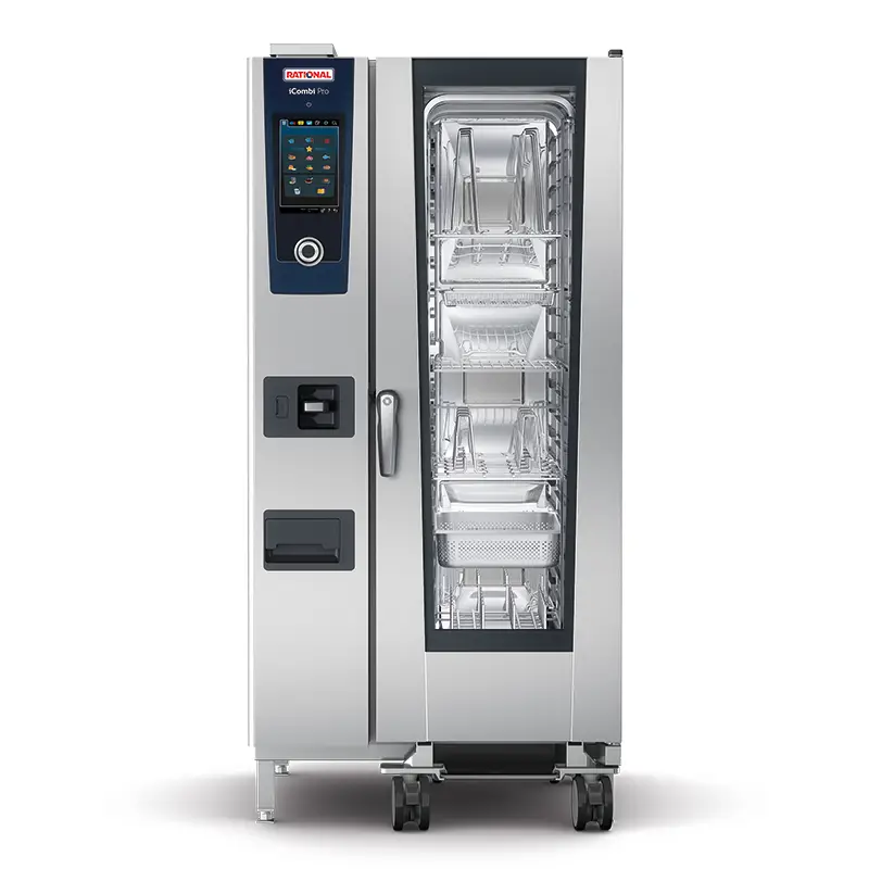 Laatste Kans RATIONAL iCombi Pro | Elektrisch | 20 Niveaus 1/1 GN | 30°C/300°C | Touchscreen | 37.2kW | 400V | 877x913x1872mm