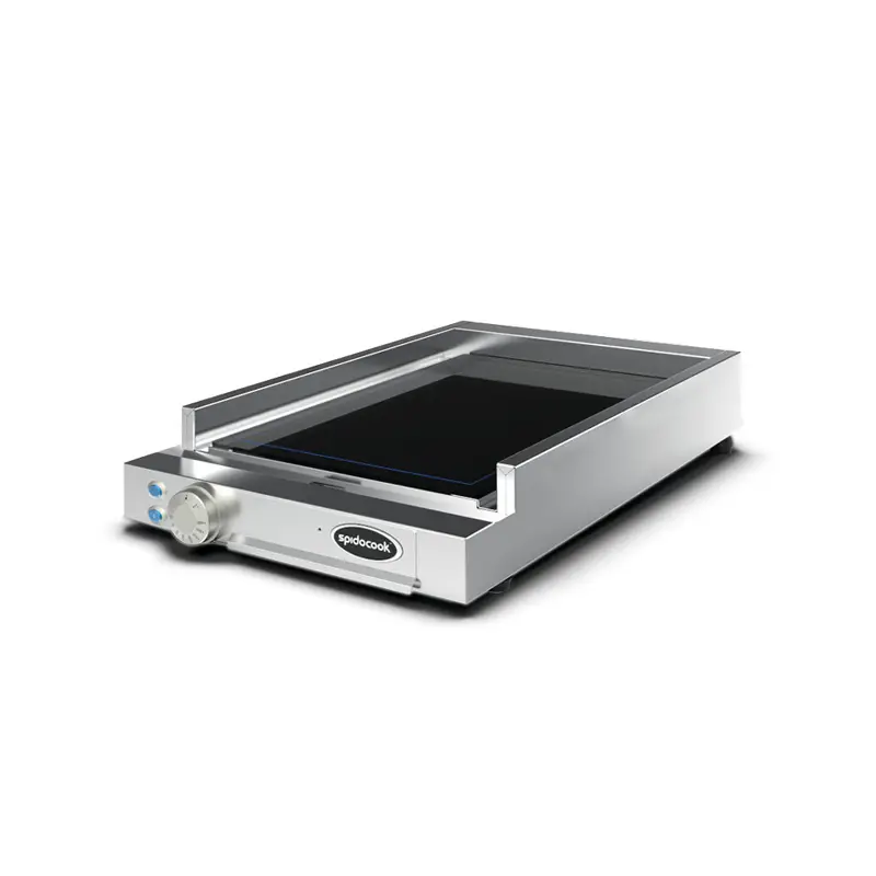 Betaalbaar Spidocook Bakplaat | Glas-Keramisch | 120°C/400°C | 2.5kW | 230V | 654x398x129mm