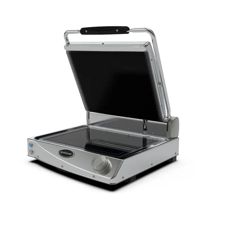 Premium Spidocook Medium Grill | Contactgrill Glas-Keramisch | 120°C/400°C | 2.8 kW | 230V | 481x457x182mm