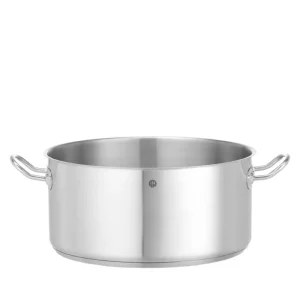 Merkproduct Kookpan Laag – Zonder Deksel, Hendi, Kitchen Line, 12L, ⌀320x(h)150mm