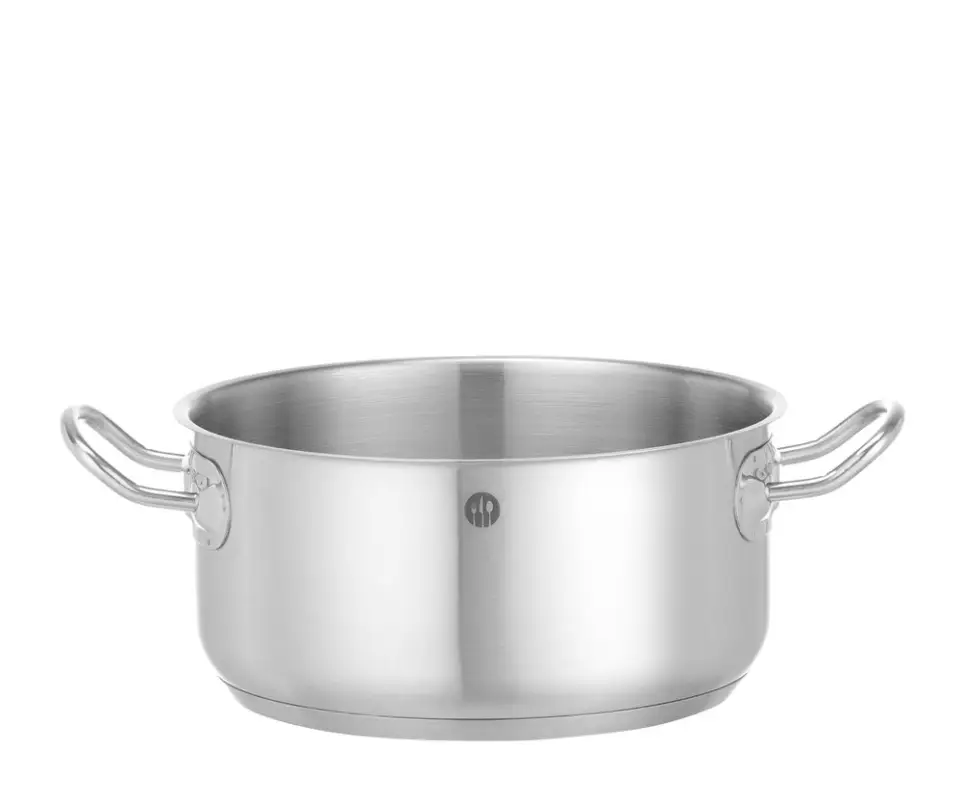 Nu Kopen Kookpan Laag – Zonder Deksel, Hendi, Kitchen Line, 2,9L, ⌀200x(h)95mm