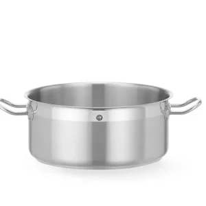 Kookpan laag – zonder deksel, HENDI, Profi Line, 7,3L, ⌀280x(H)126mm Hoge Kwaliteit