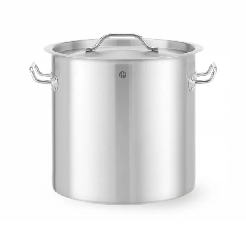 Shop Nu Kookpan Met Deksel, Hendi, Budget Line, 36L, ⌀360x(h)360mm