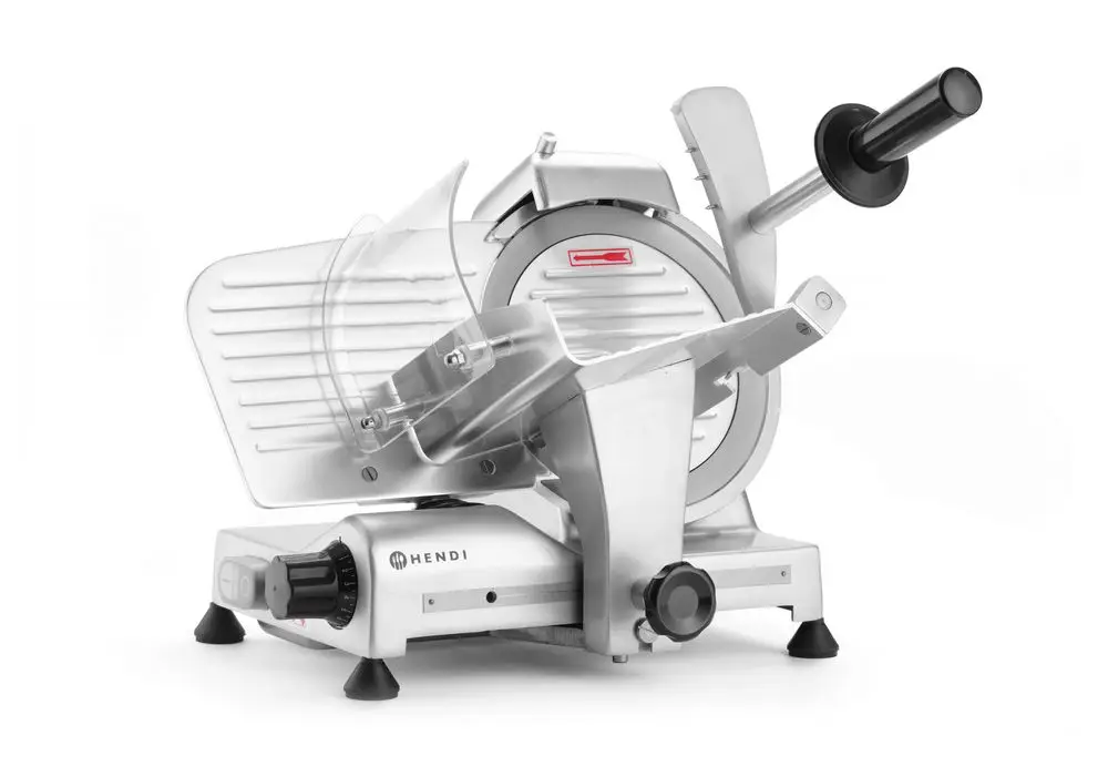 Snijmachine Profi Line 195, Hendi, Profi Line, 230v/200w, 416x400x(h)335mm Betrouwbaar