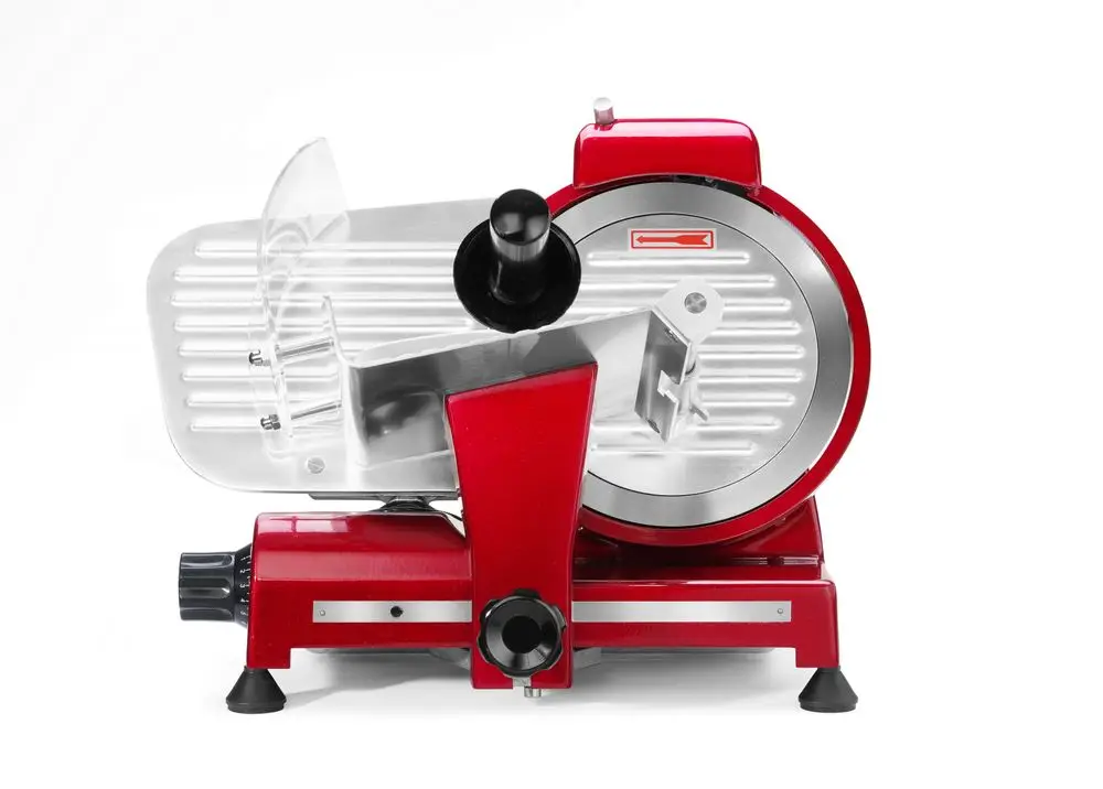 Alleen Vandaag Snijmachine Profi Line 220 Rode Uitvoering, Hendi, Profi Line, 230v/280w, 506x435x(h)347mm