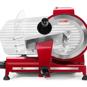 Beperkte Voorraad Snijmachine Profi Line 250 Rode Uitvoering, Hendi, Profi Line, 220-240v/320w, 514x484x(h)373mm