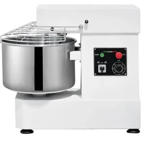 Betaalbaar Unninox Deegmenger | 16kg/40L | 2 Snelheden | Vaste Kop + Kom | 400V | 480x830x715mm | 2 jaar garantie!