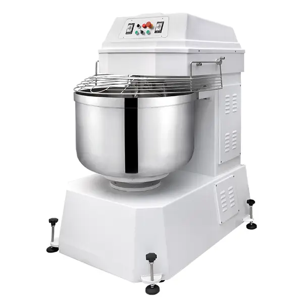 Unninox Deegmenger | 52kg/80L | 2 Snelheden | Vaste Kop | Roterende Kom | 2.4kW | 400V | 750x1150x1325mm Nieuw