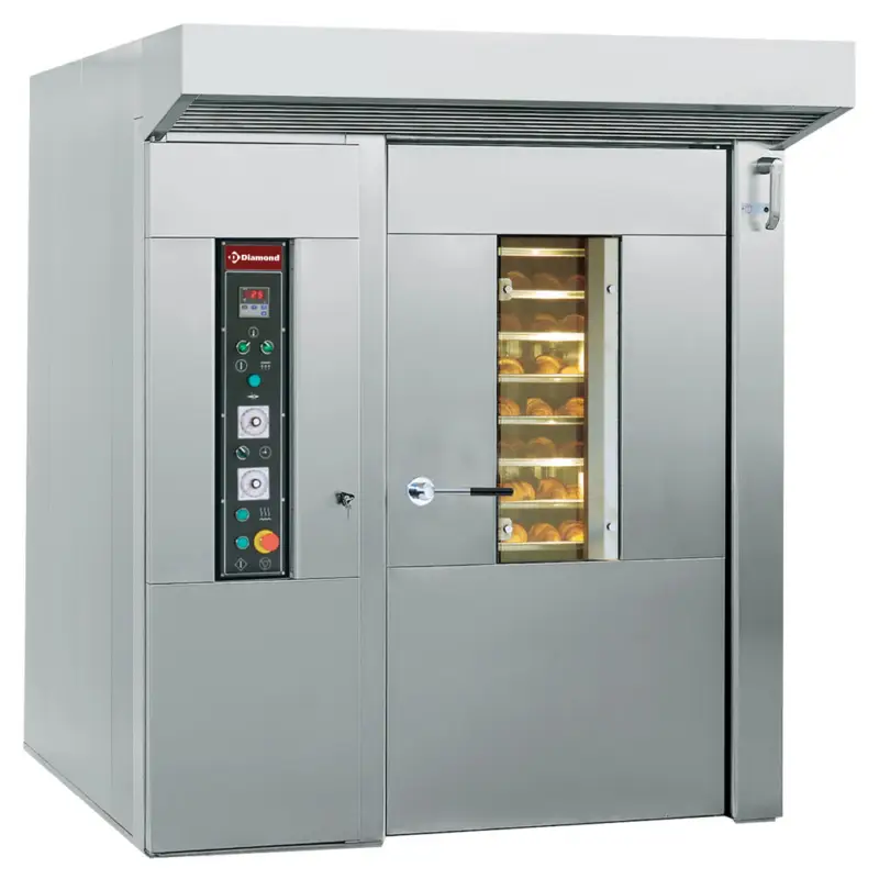 Diamond Bakkersoven | Gas | 15/18 Niveaus | Ronddraaiend | 1840x1850x2520mm Hete Deal
