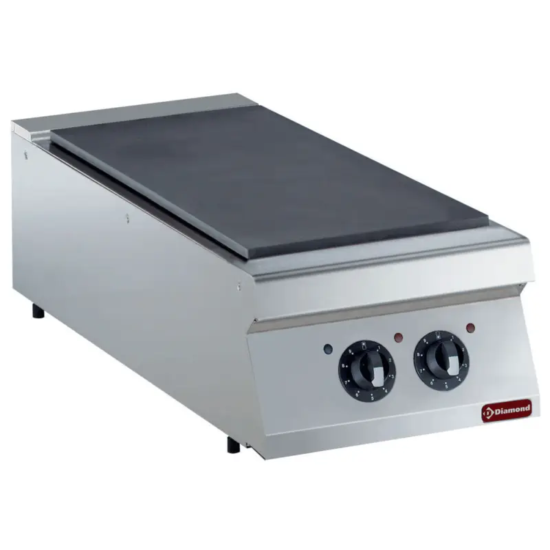Express Levering Diamond Kookplaat | Elektrisch | 1/2 Module Top | 2x 3.5kw | 400x900x250/320(h)mm
