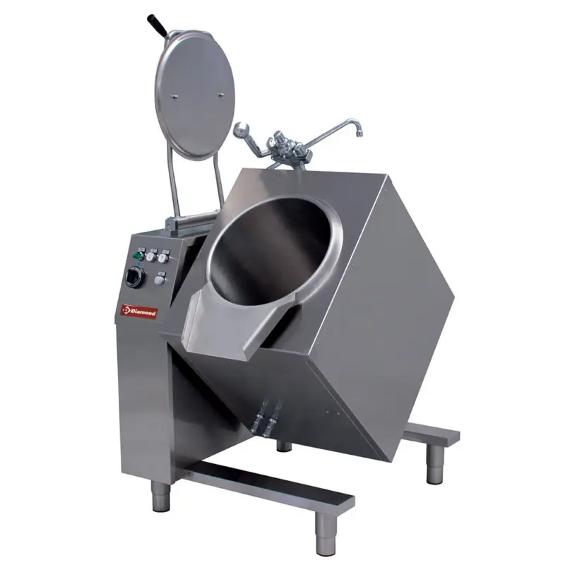 Elektrische Kantelbare Kookketel 50 Liter, Indirecte Verwarming Veilige Betaling