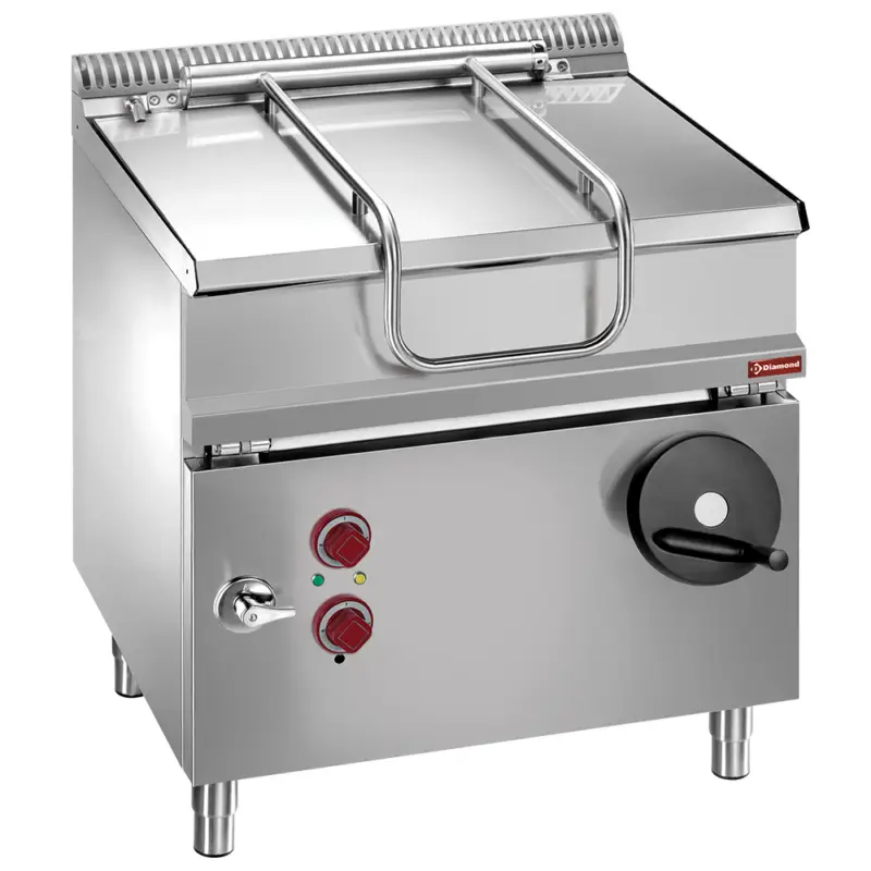 Elektrische Kipbare Braadpan, 60 Liter R.v.s. Hete Deal