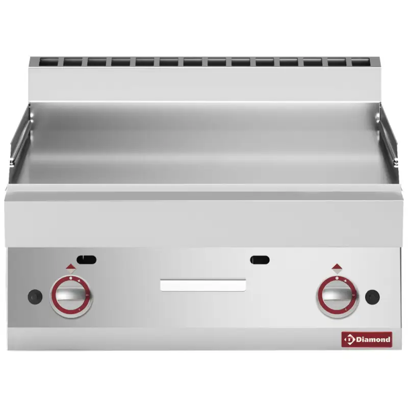 Seizoensaanbieding Diamond Bakplaat | ALPHA 650 | Gas | Glad Oppervlak | 11.4kW | 700x650x280/380mm
