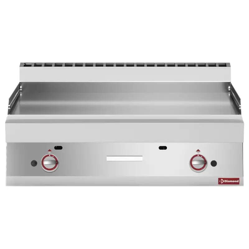 Lage Prijs Diamond Bakplaat | ALPHA 650 | Gas | Glad Oppervlak | 15.5kW | 1000x650x280/380mm