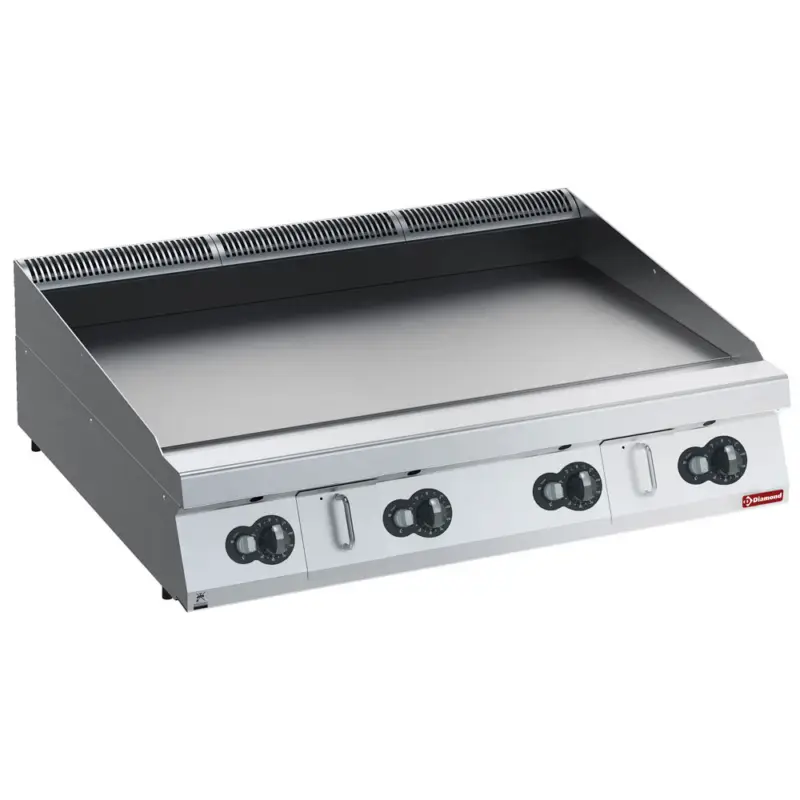 Diamond Bakplaat | MAXIMA 900 | Gas | Chroom Oppervlak | 130°C/300°C | 1200x930x250/320mm Seizoensaanbieding