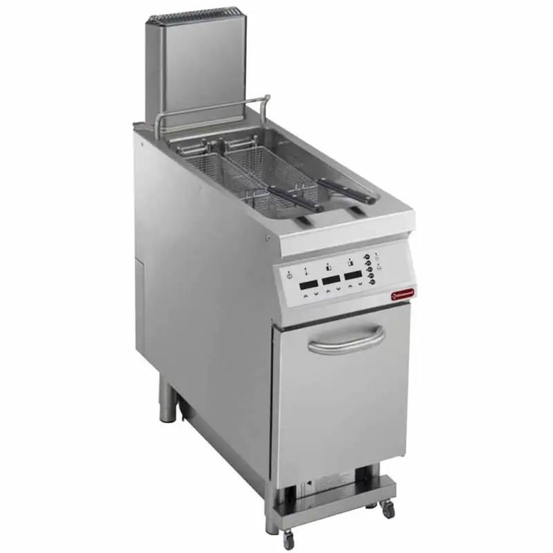 Fabrieksprijs Diamond Friteuse | MAXIMA 900+ | Elektrisch | 23L | 105°C/185°C | 18kW | 400V | Aftapkraan | Digitaal | 400x900x851/1200mm