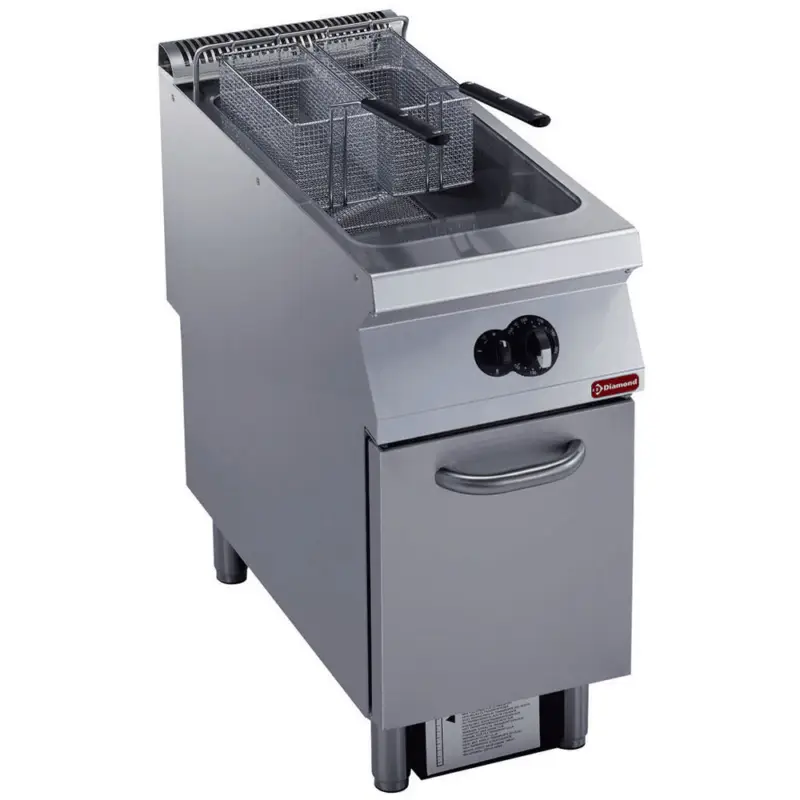 Diamond Friteuse | MAXIMA 900+ | Gas | 23L | 120°C/190°C | 21kW | Aftapkraan | 400x900x851/908mm Finale Uitverkoop