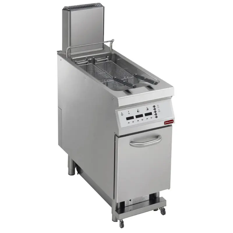 Nu Kopen Diamond Friteuse | MAXIMA 900+ | Gas | 23L | 120°C/190°C | 26kW | Elektrische Ontsteking | Aftapkraan | Digitaal | 400x900x851/1200mm