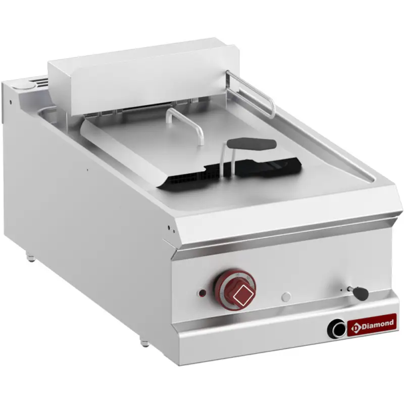 Diamond Friteuse | OPTIMA 700 | Elektrisch | 12L | 100°C/190°C | Aftapkraan | 9kW | 400V | 400x700x250/320mm Nieuw