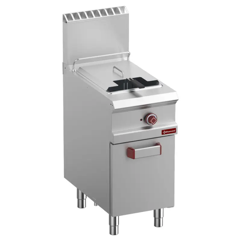 Diamond Friteuse | OPTIMA 700 | Gas | 14L | 90°C/190°C | 15kW | Elektrische Ontsteking | Aftapkraan | 400x700x850/1180mm Hete Deal