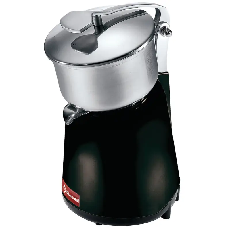 Koop Vandaag Diamond Fruitpers | Drukhendel | Zwart | 230v | 210x265x385/480mm