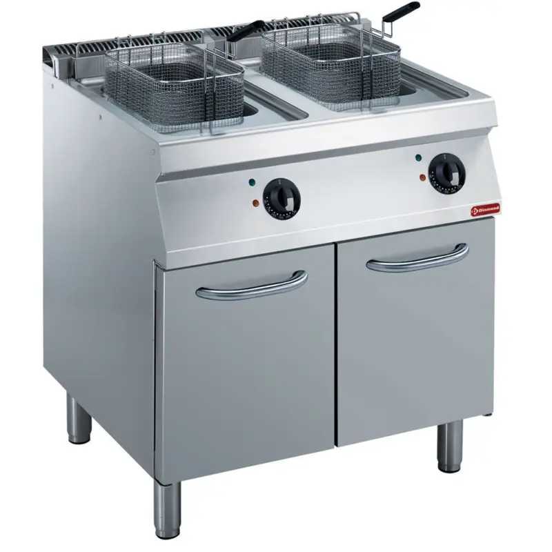 Diamond Friteuse | MAXIMA 700+ | Elektrisch | 14+14L | 105°C/185°C | Aftapkranen | 17.4kW | 400V | 800x700x850/908mm Goedkoop