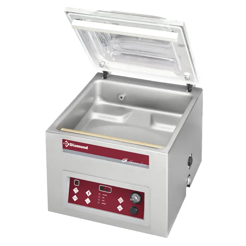 Snelle Levering Diamond Vacuümmachine | Met Stolp | 21m3/u | 480x515x440mm