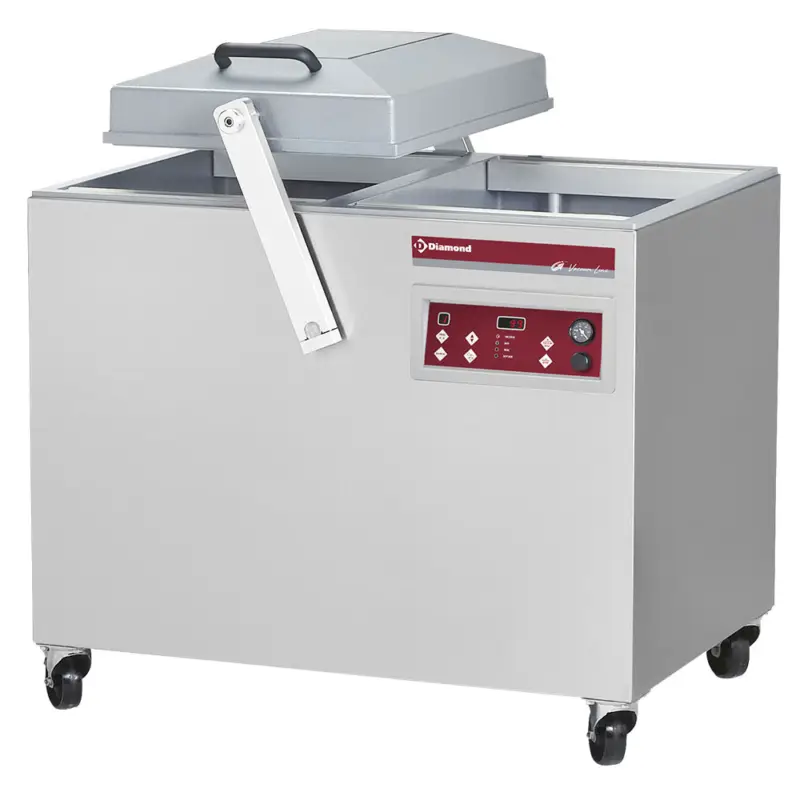 Diamond Vacuümmachine | Met Stolp | 63m3/u | 1075x890x1040mm Gereduceerde Prijs