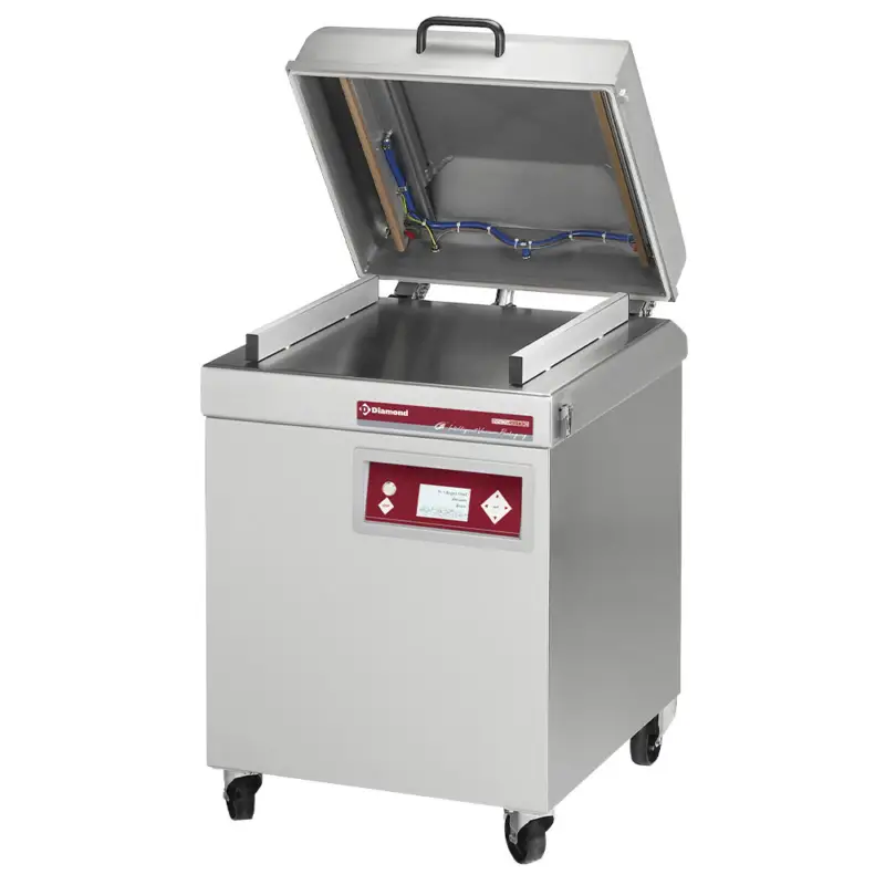 Diamond Vacuümmachine | Met Stolp | 63m3/u | 680x630x1020mm Gereduceerde Prijs