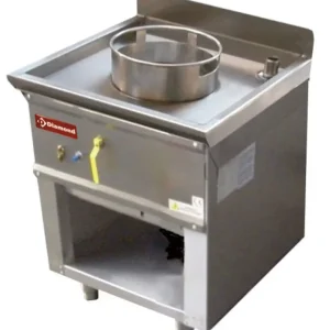 Snelle Levering Diamond Wokfornuis | 1 Brander | 21.44kw | 600x630x760mm