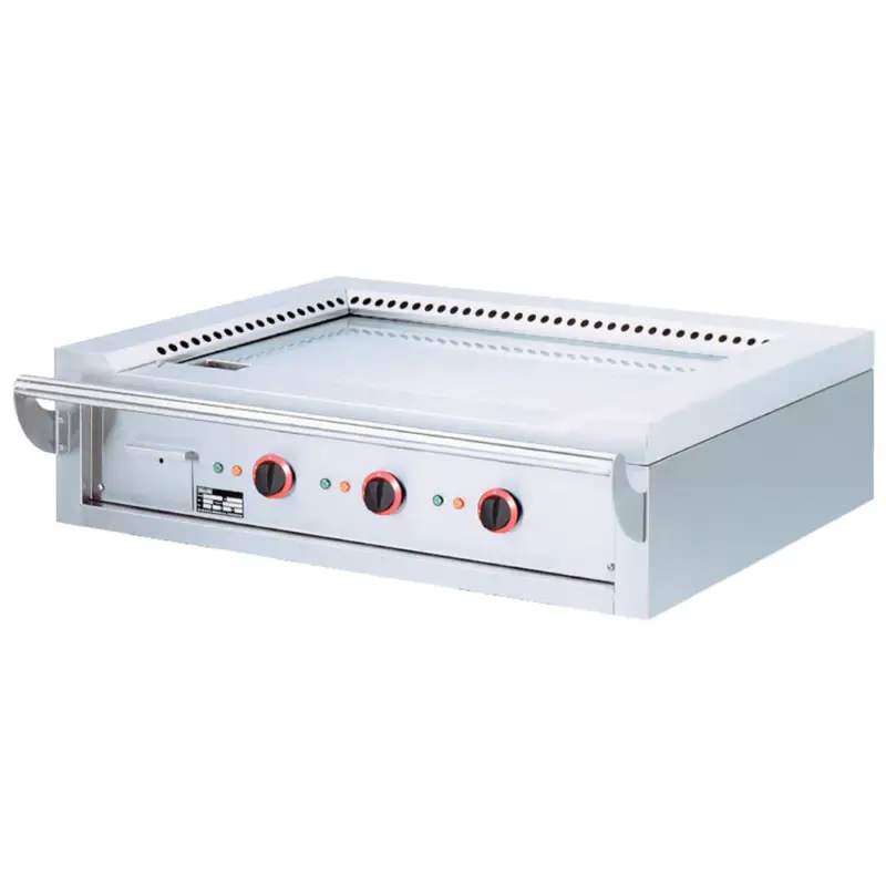 Diamond Teppanyaki | Elektrisch | 3 Zones | 1440x770x450mm Aanbieding