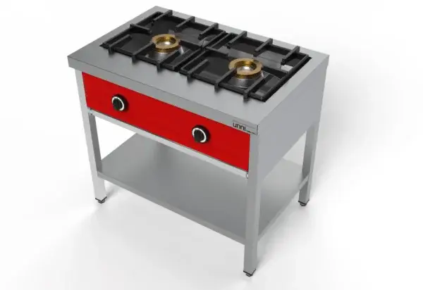 Laatste Kans Unni-cooking | Pannenkoek Kookfornuis 2x8kw | Gas | 900x600x(h)850/900