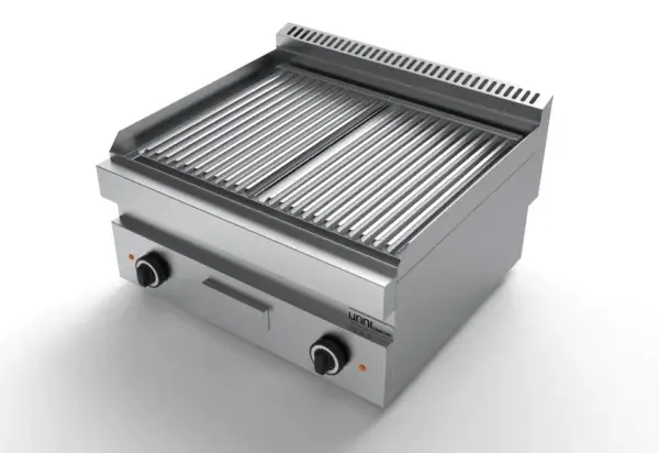 Weekendaanbieding Unni-cooking | Stoomgrill | 650 SERIE | Elektrisch | Oppervlak 660×500 RVS | 50°C/300°C | 400V | 700x650x300/540mm