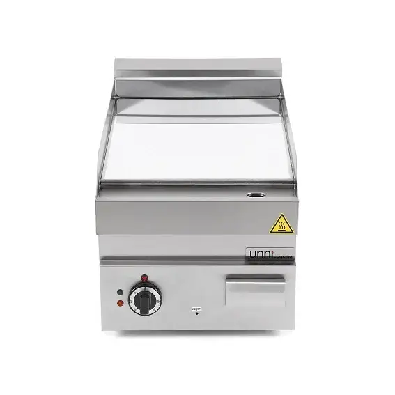 Laatste Versie Unni-cooking Bakplaat | Elektrisch | Glad Oppervlak | 400V | 400x650x300/540mm