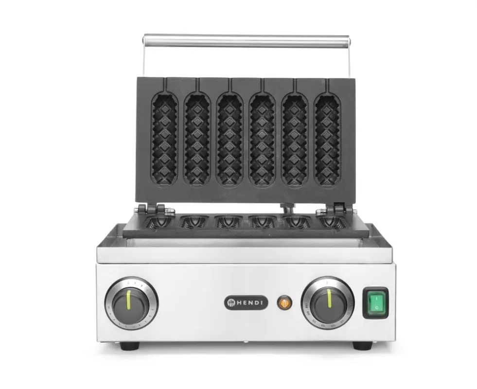 Shop Nu Wafelijzer Corn Dog, Hendi, 230v/1550w, 390x378x(h)229mm
