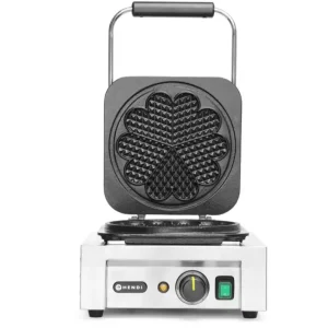 Hete Deal Wafelmaker ‘hart’, Hendi, 230v/2200w, 330x543x(h)550mm