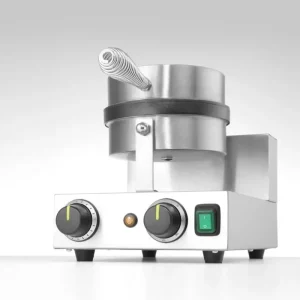Wafelmaker Rond, Hendi, 230v/1000w, 250x491x(h)285mm Op = Op