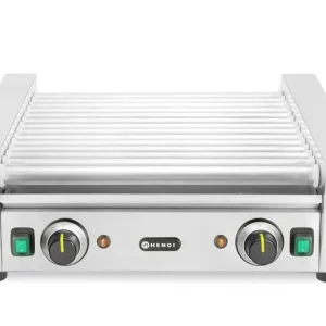Worstrolgrill – 2 zones, HENDI, 230V/1230W, 566x640x(H)192mm Meest Verkocht