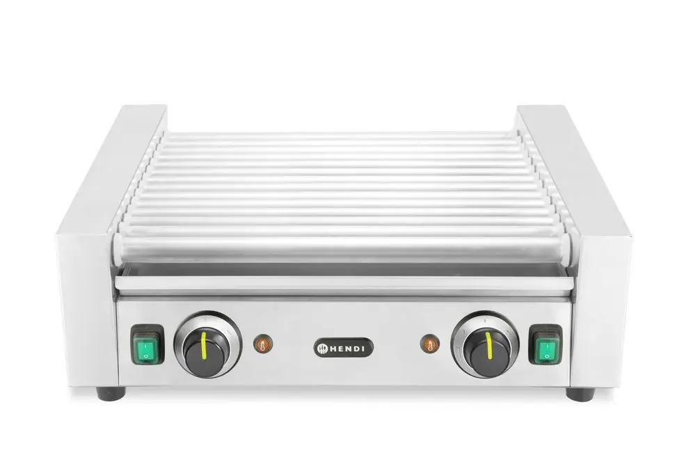 Worstrolgrill – 2 zones, HENDI, 230V/1230W, 566x640x(H)192mm Meest Verkocht
