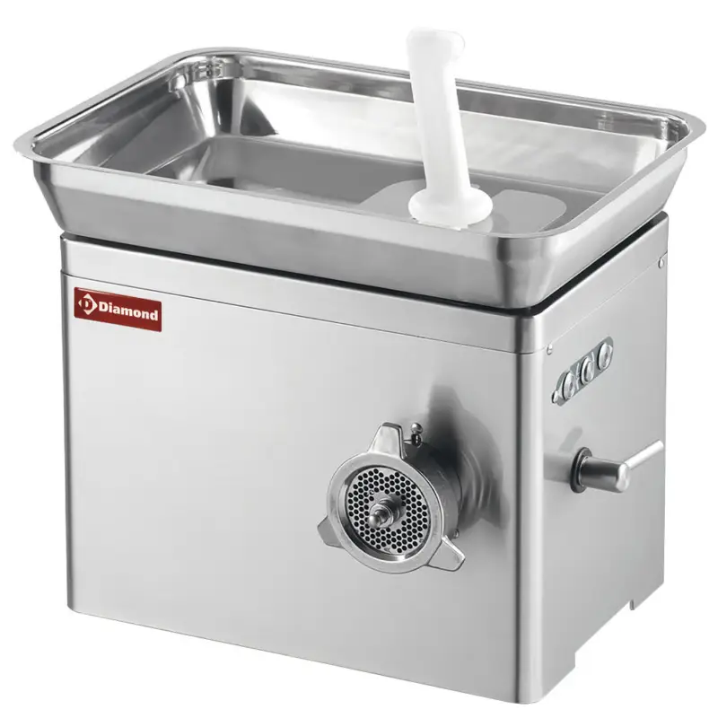 Aanbieding Diamond Hakmolen | RVS | N° 22 | Cap. 500 Kg/u | Ø6mm | 637x455x551mm