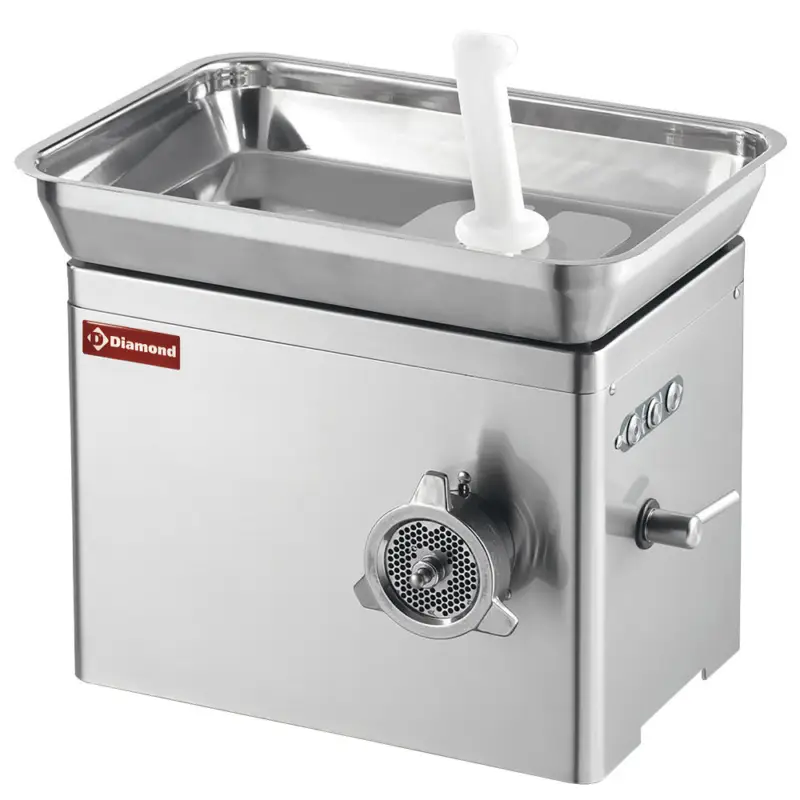 Weekendaanbieding Diamond Hakmolen | RVS | N°22 | Cap. 300kg/u | Unger-systeem ( Gedeeltelijk ) | 512x390x531mm
