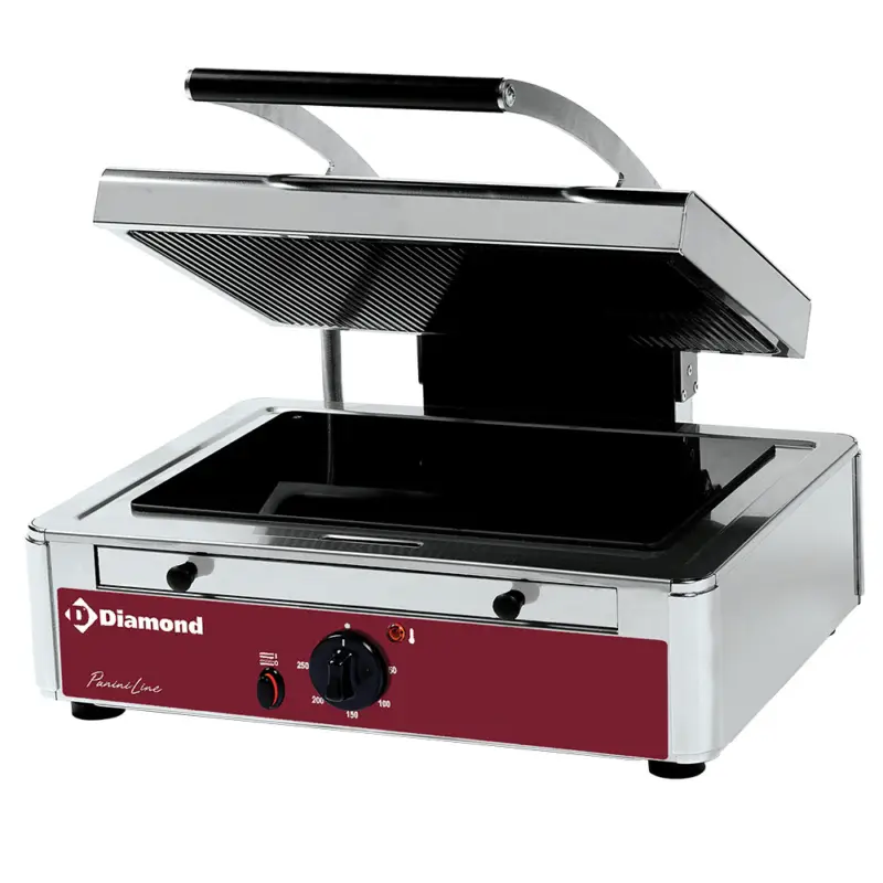 Grill Panini Medium Vitrokeramisch Betrouwbaar