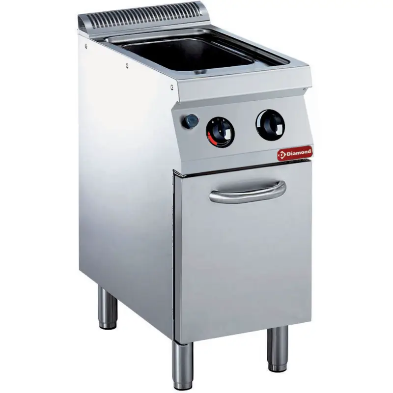Snelle Levering Diamond Pastakoker | Gas | 24,5L | Op Kast | 400x700x850/920mm