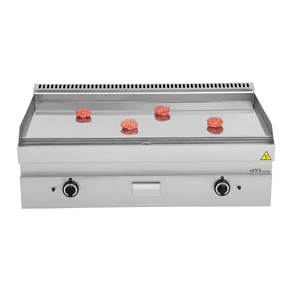 Unni-cooking | Bak-/grillplaat | Gas | Glad Oppervlak | Piëzo Ontsteking | 1100x650x300/540 Merkproduct