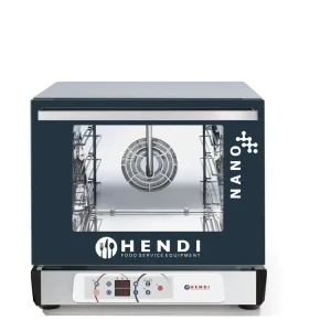 Rechtstreeks Van De Fabrikant Heteluchtoven | Nano | 4 Niveaus (450×340) | Elektrisch | 30°c/285°c | 230v | Bevochtiging (automatisch) | Grillfunctie | 560x603x530mm