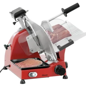 Bartscher Vleessnijmachine | Mes Ø300mm | Capaciteit 230x175mm | Snijdikte 1-15mm | 230V | 460x350x450mm Superprijs