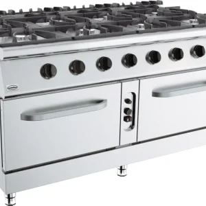 Korting Base 900 Gasfornuis 8 Br. Met Gasoven