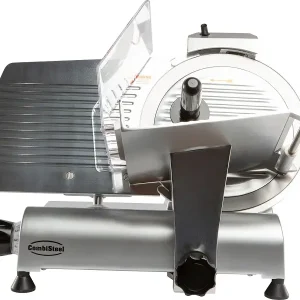 Combisteel Vleessnijmachine | Schuin | Mes Ø300mm | Snijdikte 0-13mm | 615x494x477mm Favoriet