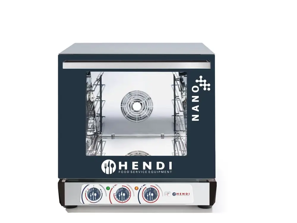 Dagaanbieding Convectieoven Met Grill En Luchtbevochtiger Nano | Hendi | GN 2/3 | 230v/3100w | 561x644x(h)530mm